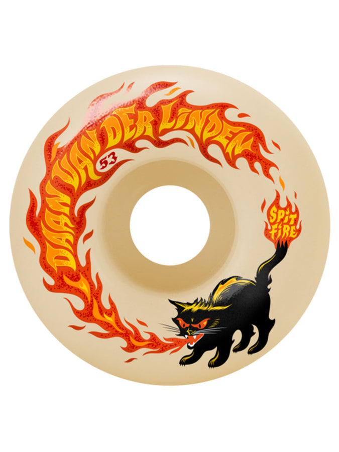 Spitfire F4 Daan Pyrocat Classic Skateboard Wheels | NATURAL