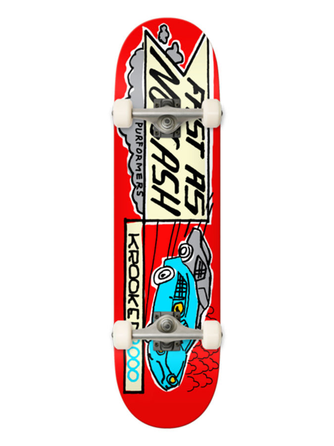 Krooked-Racing 8'' Complete Skateboard | ASSORTED