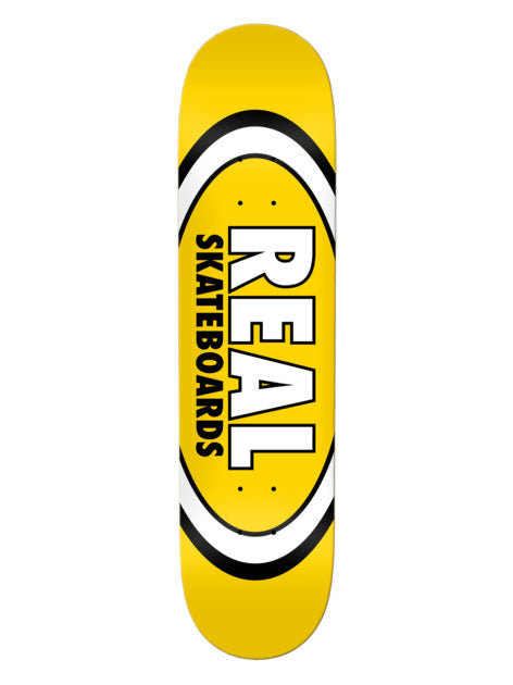 Real Classic Oval 8.06’’ Skateboard Deck | YELLOW