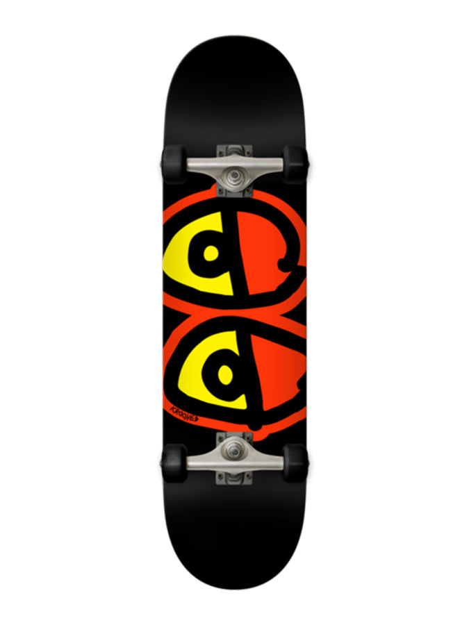 Krooked Glow Eyes 8.06'' Complete Skateboard | BLACK