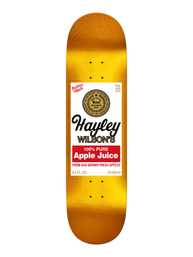 Real Hayley Juiced 8.5’’ Skateboard Deck | GOLD