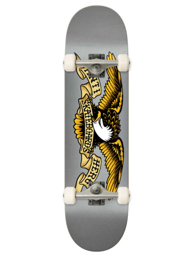 Anti Hero Classic Eagle Grey 7.5’’ Complete Skateboard | GREY