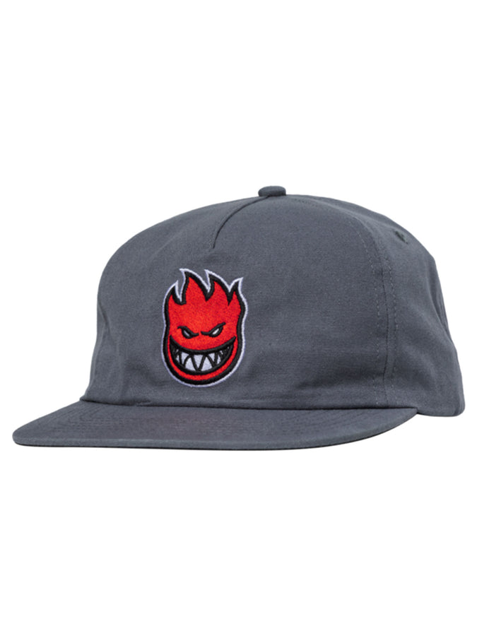 Spitfire Bighead Fill Snapback Hat | CHARCOAL/RED