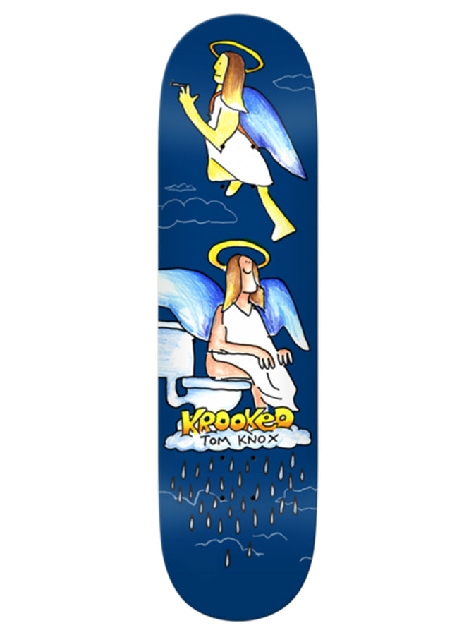 Krooked Knox Angel 8.5’’ Skateboard Deck | BLUE