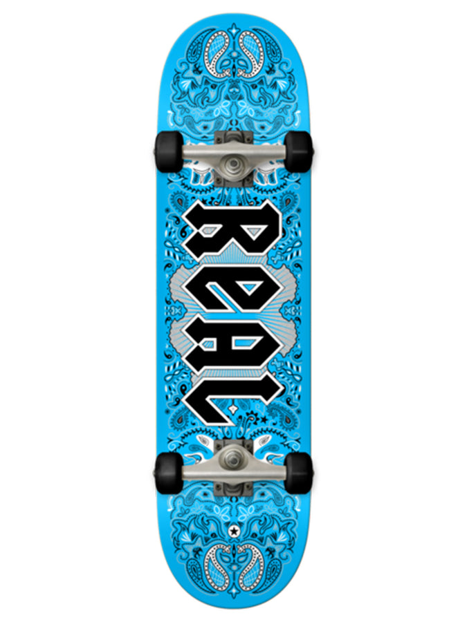 Real Bandana 7.5'' Complete Skateboard | BLUE