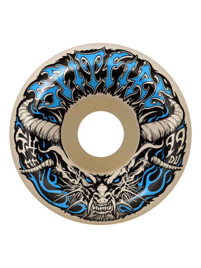 Spitfire F4 Demon Redux Conical Full 54mm Skateboard Wheels | NATURAL