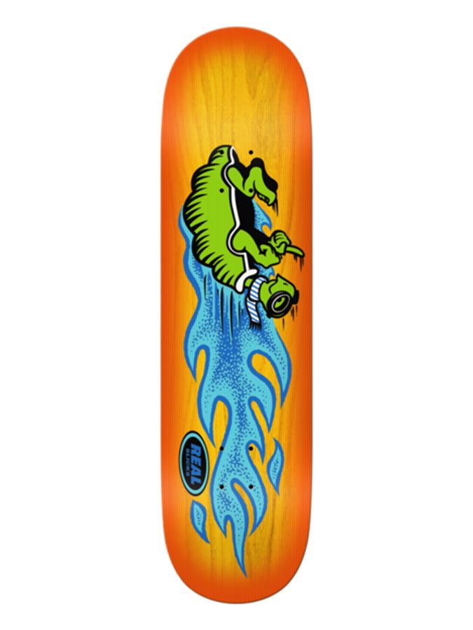 Real Team Slick Yellow Skateboard Deck | YELLOW