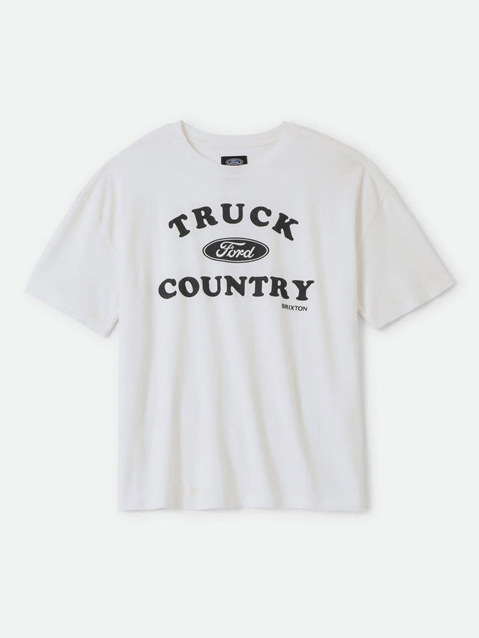 Brixton x Ford Truck Country T-Shirt Fall 2025 | WIMBLETON WHITE