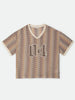 Brixton Football Oversized Mesh Jersey T-Shirt Fall 2026