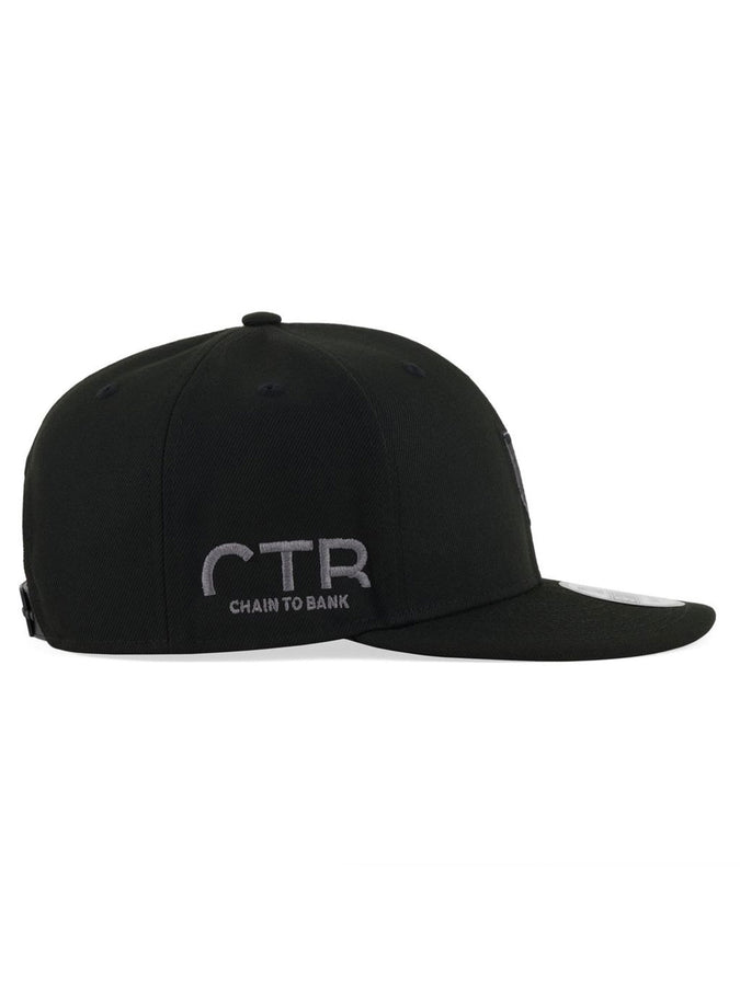 Chain To Bank Shield New Era 9Fifty Hat | BLACK