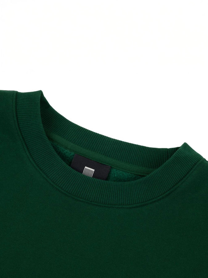 Chain To Bank Corona Laurea Crewneck Sweatshirt Holiday 2025 | GREEN