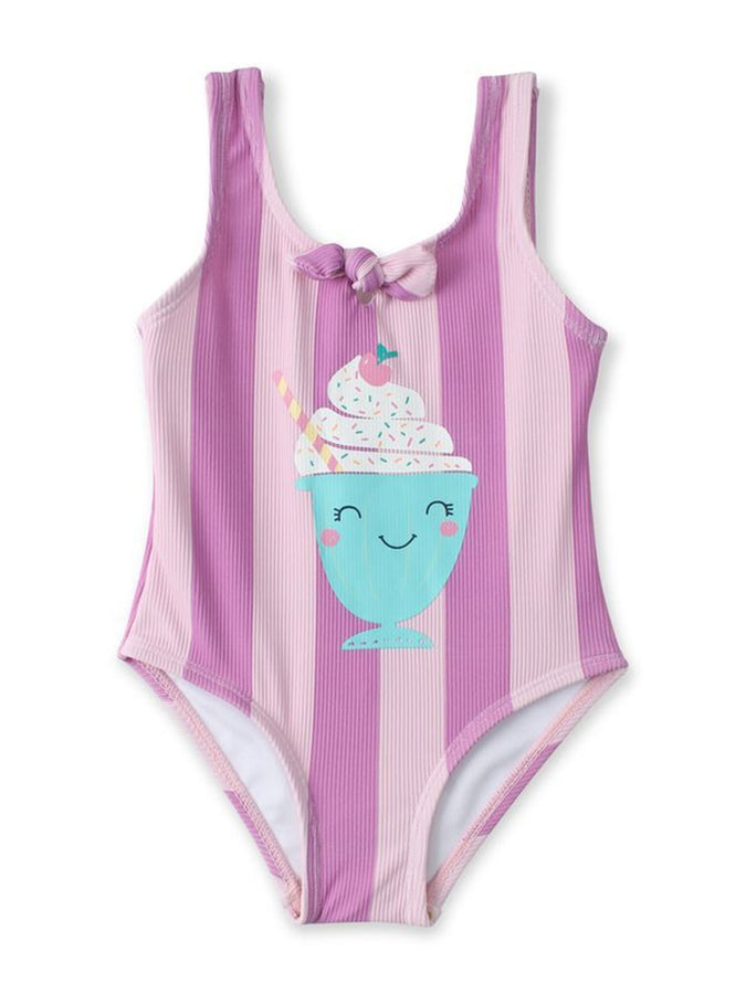 Mandarine & Co One Piece Swimsuit Spring 2026 | CRADDLE PINK STRIPE