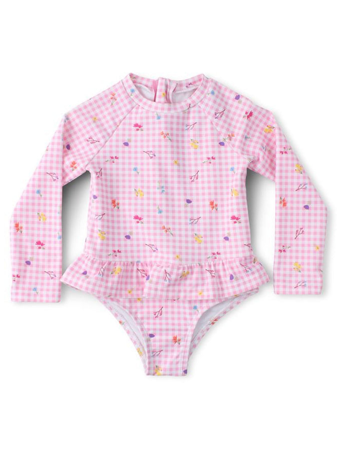 Mandarine & Co Cottage Picnic One Piece Rashguard Spring 2026 | COTTAGE PINK