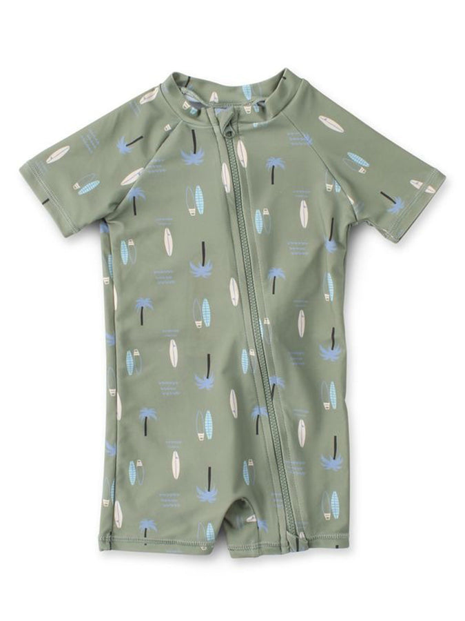 Northcoast Surf Camp Day One Piece Rashguard Spring 2026 | ICEBERG GREEN SURF