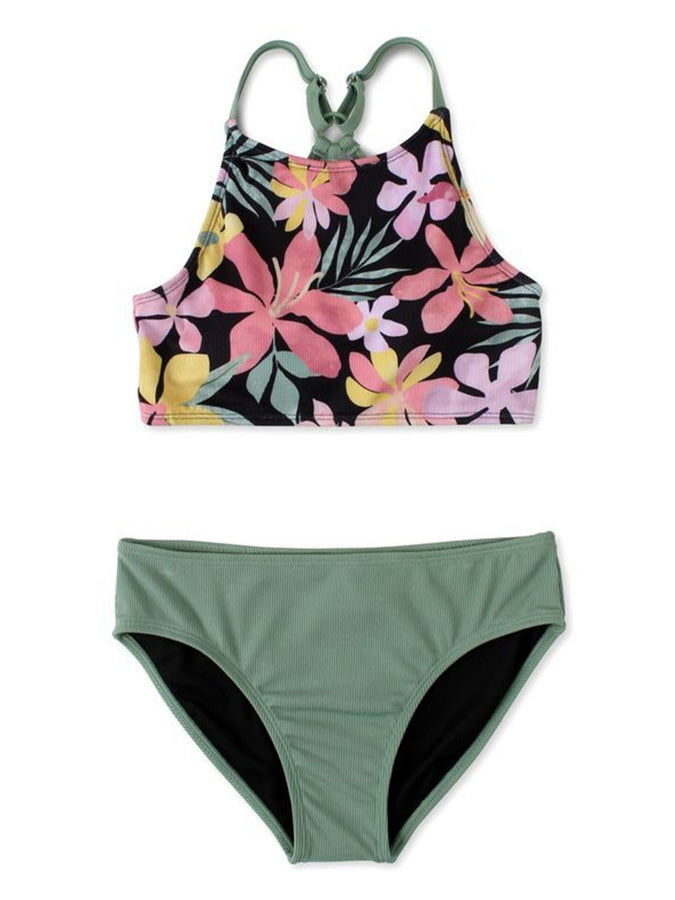 Mandarine & Co Breezy Bay Bikini Spring 2026 | BLACK BREEZY FLOWERS
