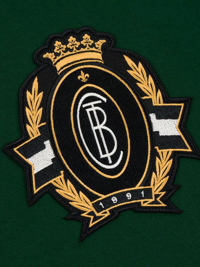 Chain To Bank Corona Laurea Crewneck Sweatshirt Holiday 2025 | GREEN