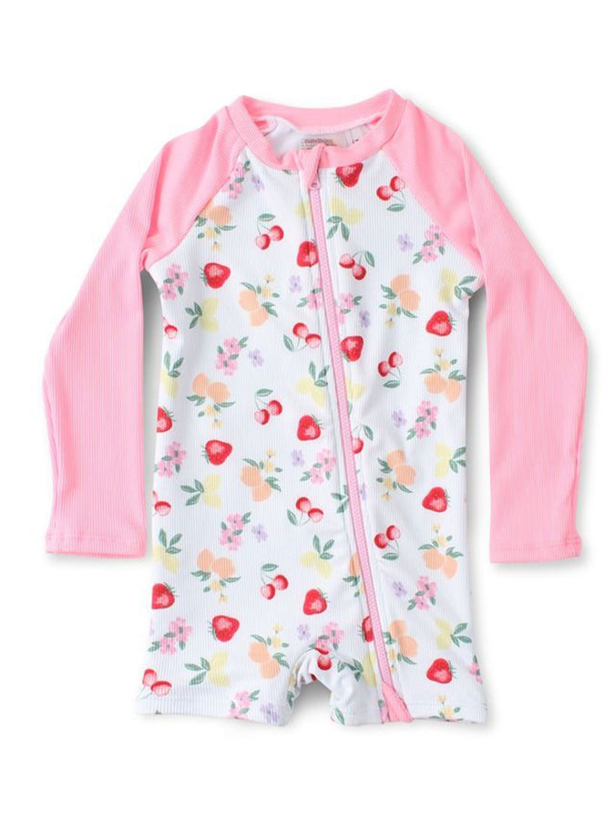 Mandarine & Co Berry Bloom One Piece Rashguard Spring 2026 | FRUITFUL BLISS
