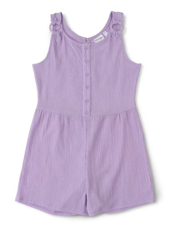 Mandarine & Co Crinkle Romper Cover-Up Summer 2026 | ORCHID