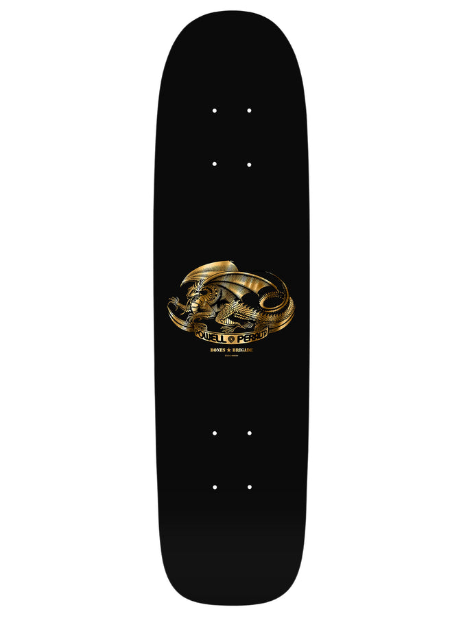 Powell Bones Brigade 16 Mullen 7.4'' Skateboard Deck | BLACK/GOLD