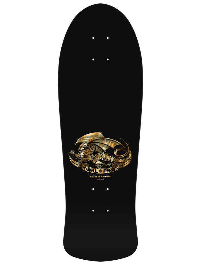 Powell Bones Brigade 16 Mountain 9.9'' Skateboard Deck | BLACK/GOLD