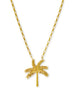 Salty Cali Palm Tree Necklace