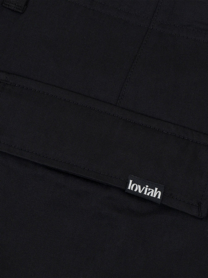 Loviah Paratrooper V2 Cotton Cargo Pants Fall 2026 | BLACK
