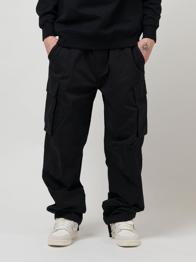 Loviah Paratrooper V2 Cotton Cargo Pants Fall 2026 | BLACK