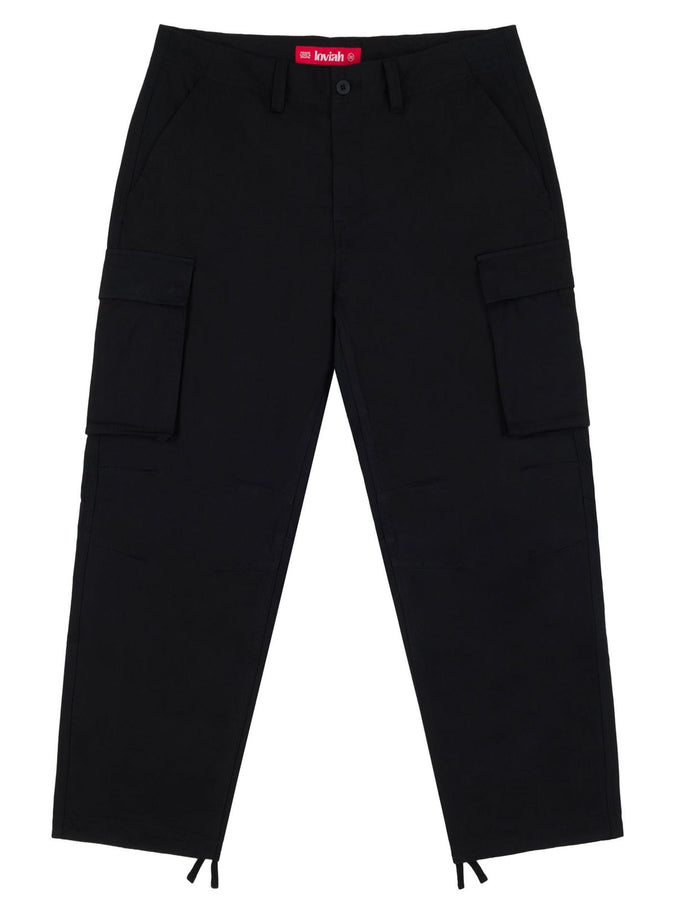Loviah Paratrooper V2 Cotton Cargo Pants Fall 2026 | BLACK