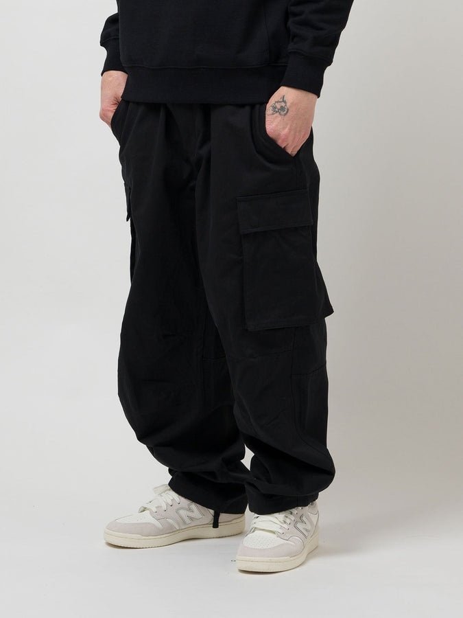 Loviah Paratrooper V2 Cotton Cargo Pants Fall 2026 | BLACK