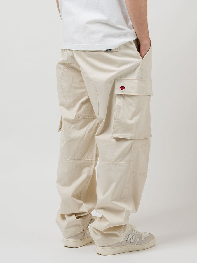 Loviah Paratrooper V2 Cotton Cargo Pants Spring 2026 | LIGHT BONE
