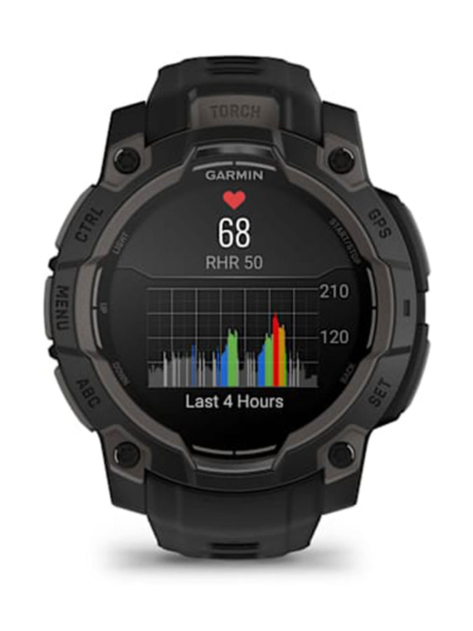 Garmin Instinct 3 45mm Amoled Black/Black Watch | BLACK/BLACK