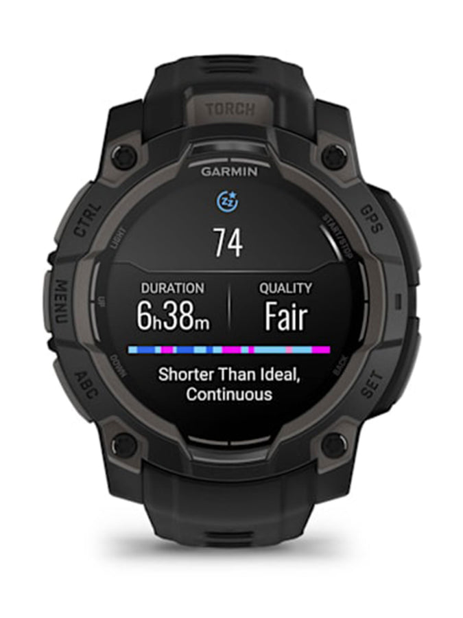 Garmin Instinct 3 45mm Amoled Black/Black Watch | BLACK/BLACK