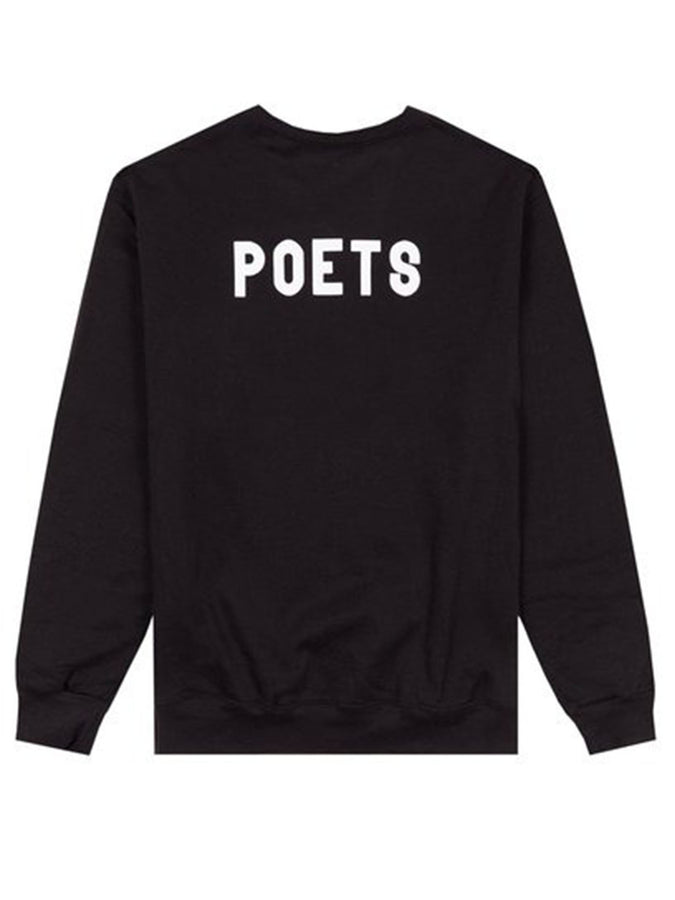 Poets Worlds Famous Crewneck Sweatshirt Spring 2024 | BLACK