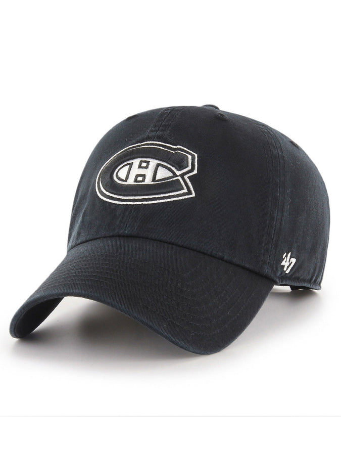 47 NHL Clean Up Black/White Montréal Canadiens Hat | MONTREAL CANADIENS (0904)