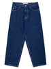 DARK BLUE/WHITE STITCHING