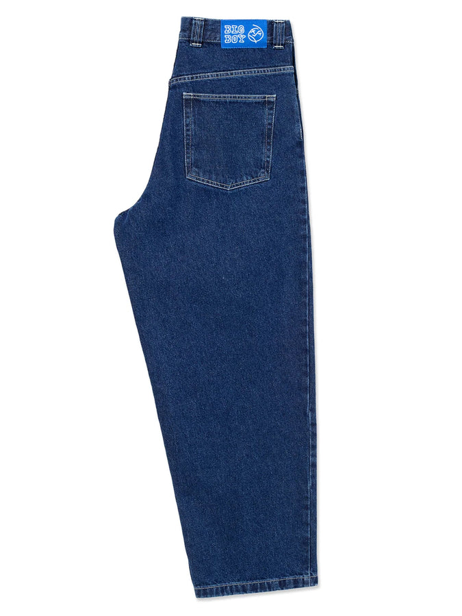 DARK BLUE/WHITE STITCHING