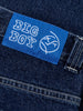 DARK BLUE/WHITE STITCHING