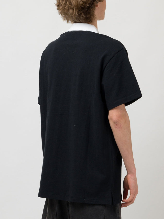 Loviah Jeans Short Sleeve Polo Spring 2026 | BLACK