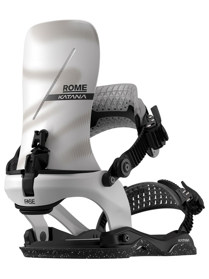 Rome Katana AW Fase Snowboard Bindings 2027 | WHITE