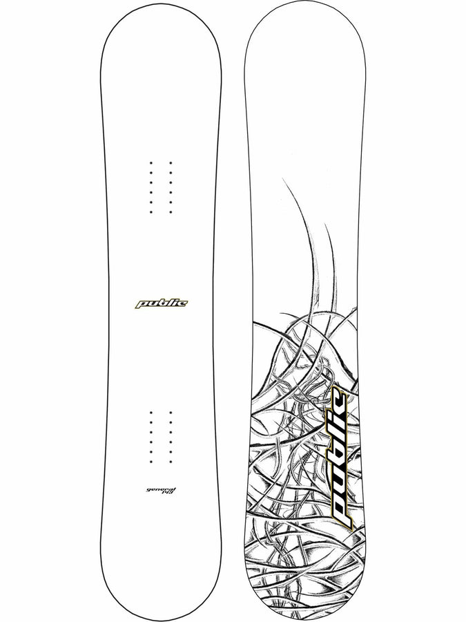 Public General Public 154W 2027 – Park & Rails Snowboard | N/A