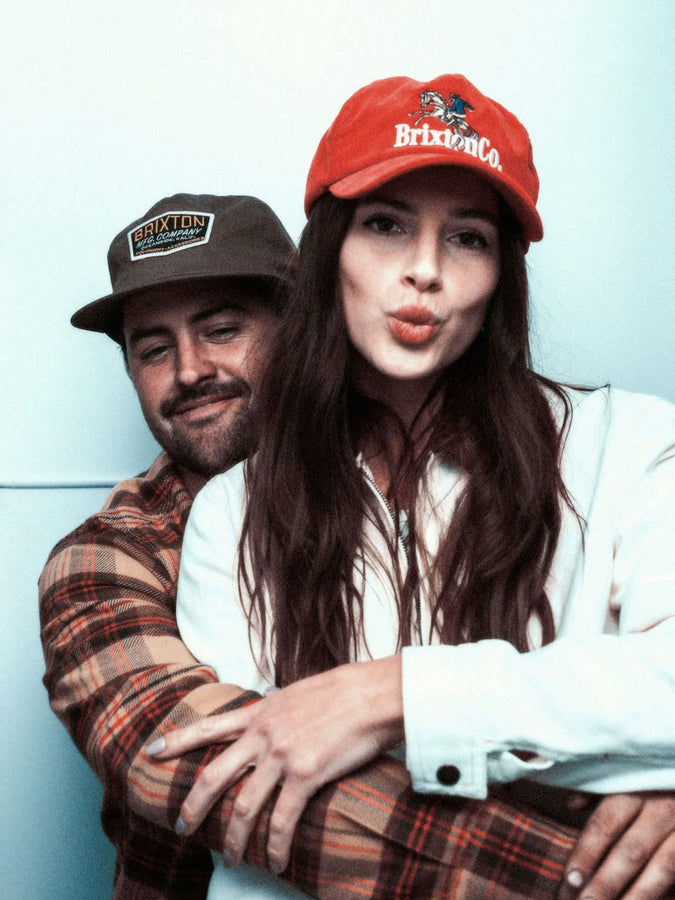 Brixton Inwood Snapback Hat | RED
