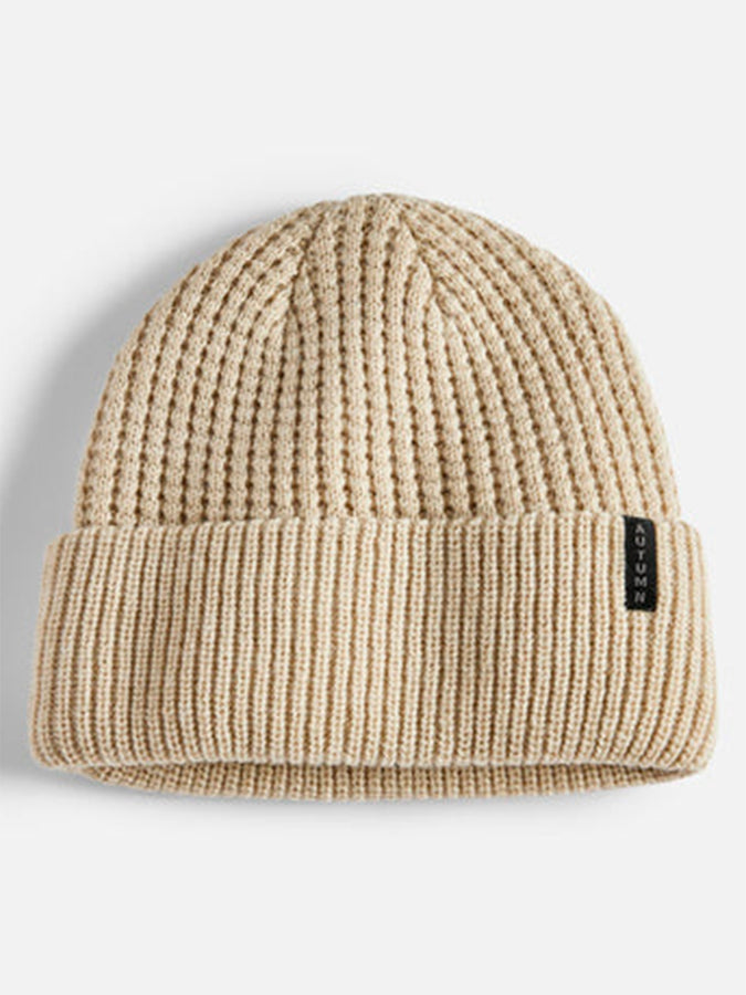 Autumn Thermal Knit Beanie | SAND