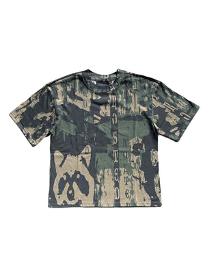 Frosted Racoon Camo T-Shirt Holiday 2024