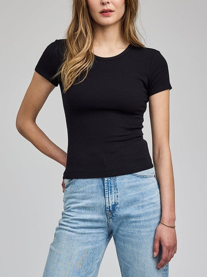 Gentle Fawn Reagan T-Shirt Spring 2026 | BLACK