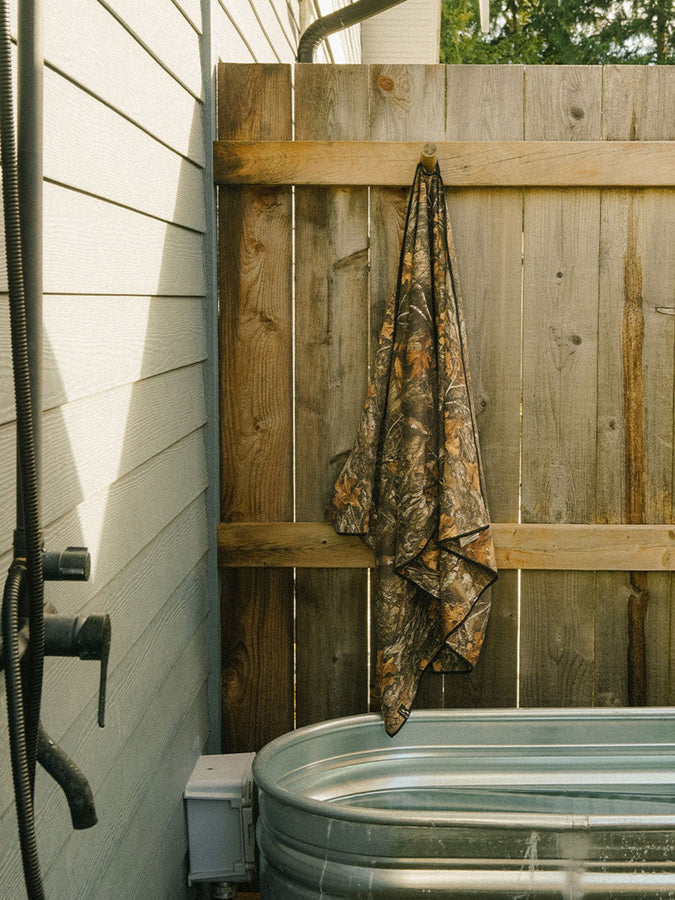 Slowtide x Realtree Performance Quick-Dry Travel Towel Spring 2026 |  MULTI