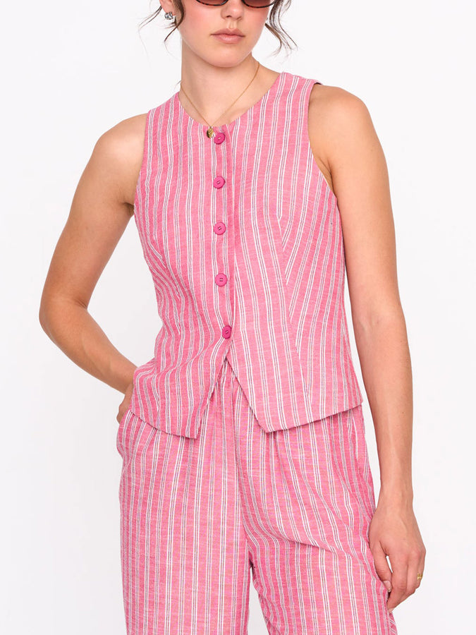 24 Colours Pink Vest Spring 2026 | PINK