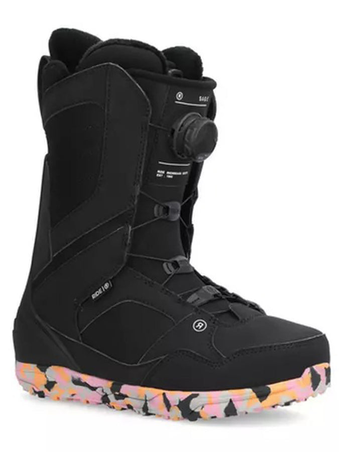 Ride Sage Snowboard Boots Winter 2025 | BLACK