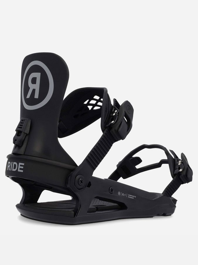 Ride K-1 Snowboard Bindings 2026 | BLACK