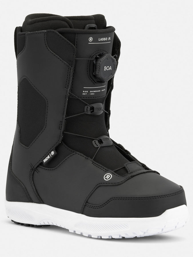 Ride Lasso 2027 – Kids BOA Boots | BLACK