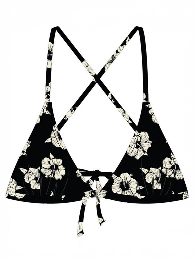 Rip Curl Party Wave Xback Tri Bikini Top Spring 2026 | BLACK/WHITE (0431)